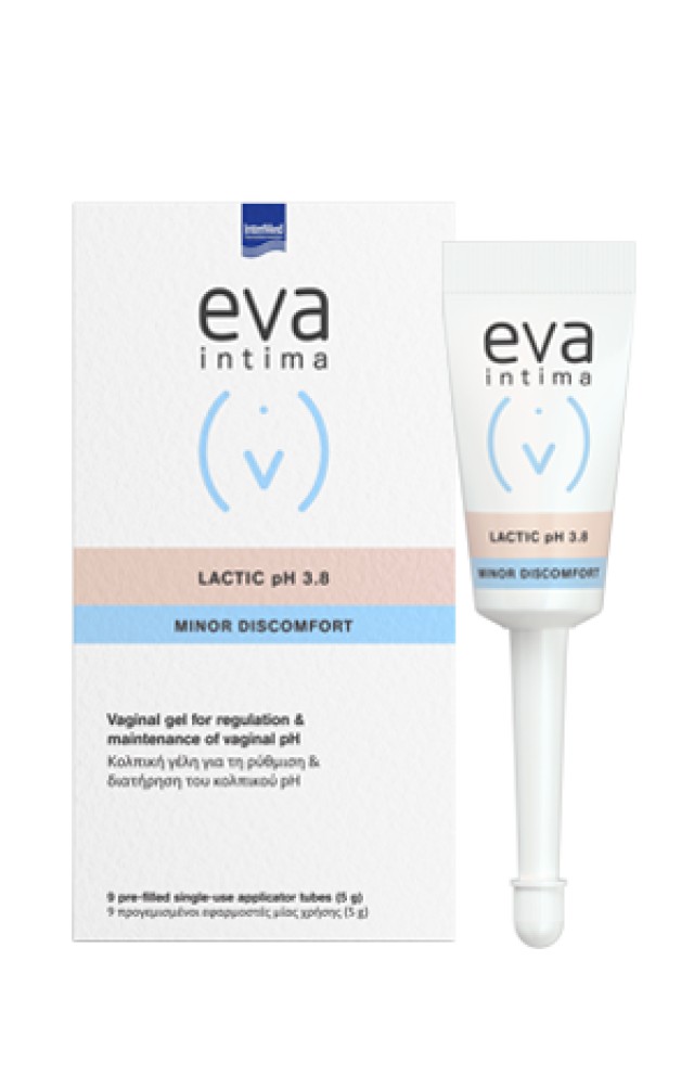 Intermed Eva Intima Lactic Gel PH3.8 9τμχ