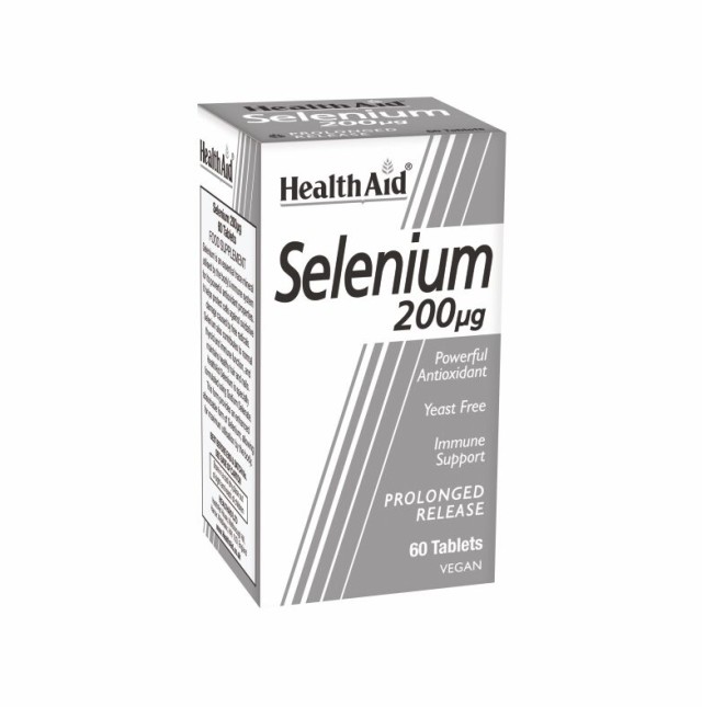 Health Aid Selenium 200mg 60tabs