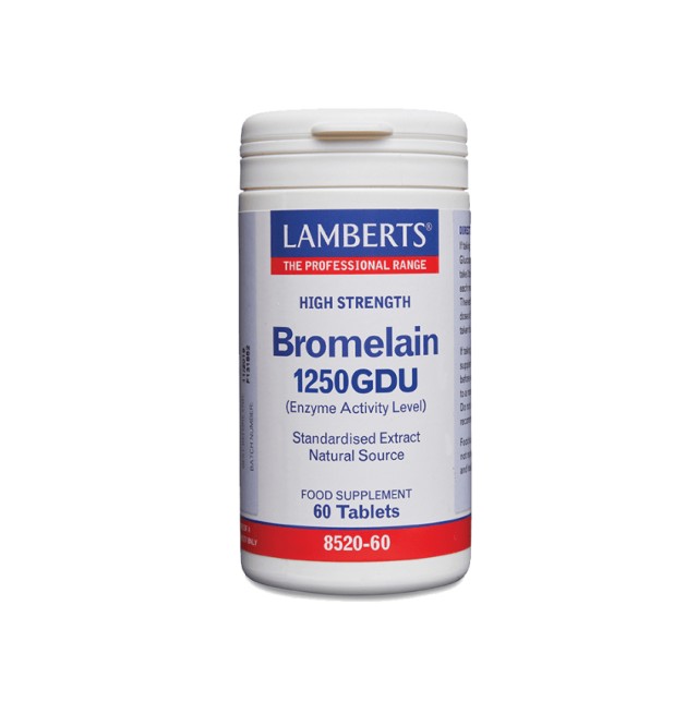 Lamberts Bromelain 1250GDU 500mg 60tabs