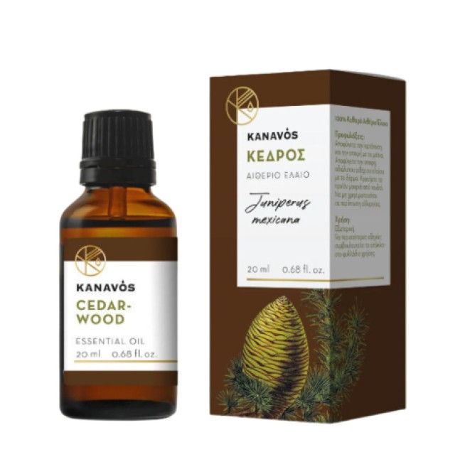 Kanavos Αιθέριο Έλαιο Κέδρος 20ml