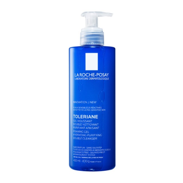 La Roche-Posay Toleriane Double Cleanser Αφρώδες Gel Καθαρισμού Προσώπου 400ml