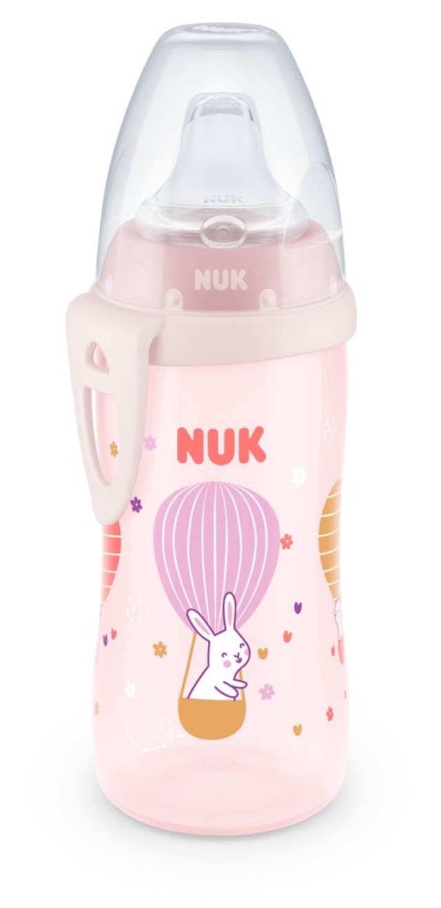 NUK First Choice Active Cup 12+ 300ml Ροζ