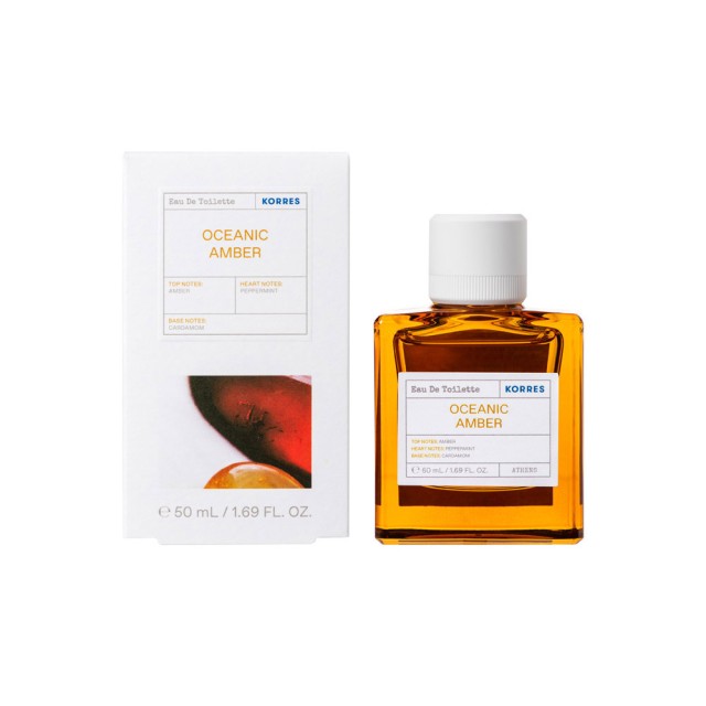 Korres Oceanic Amber Eau De Toilette Ανδρικό Άρωμα 50ml