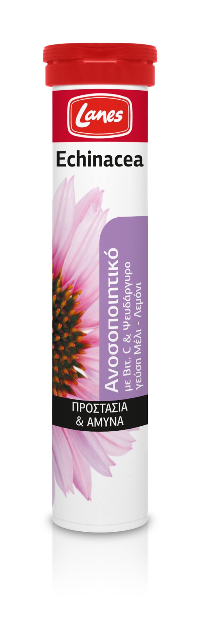 Lanes Echinacea & Vitamin C & Zinc 20 Αναβράζουσες Ταμπλέτες